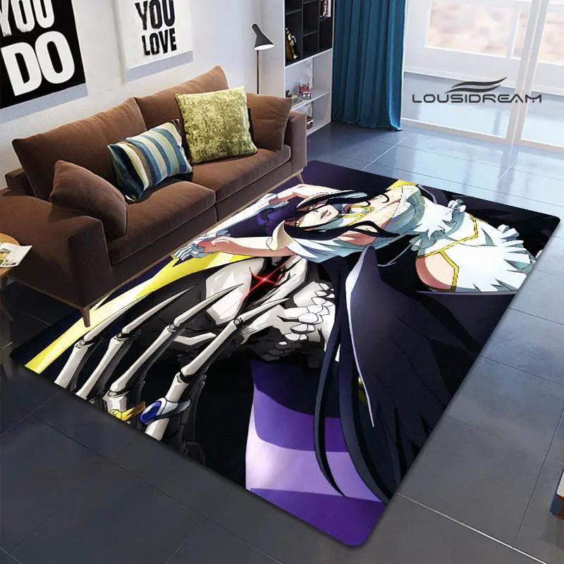The Latest Anime Overlord Printed Carpet Picnic Carpet Fashion Home Decoration Beautiful Anti -slip Area Rug Birthday Gift