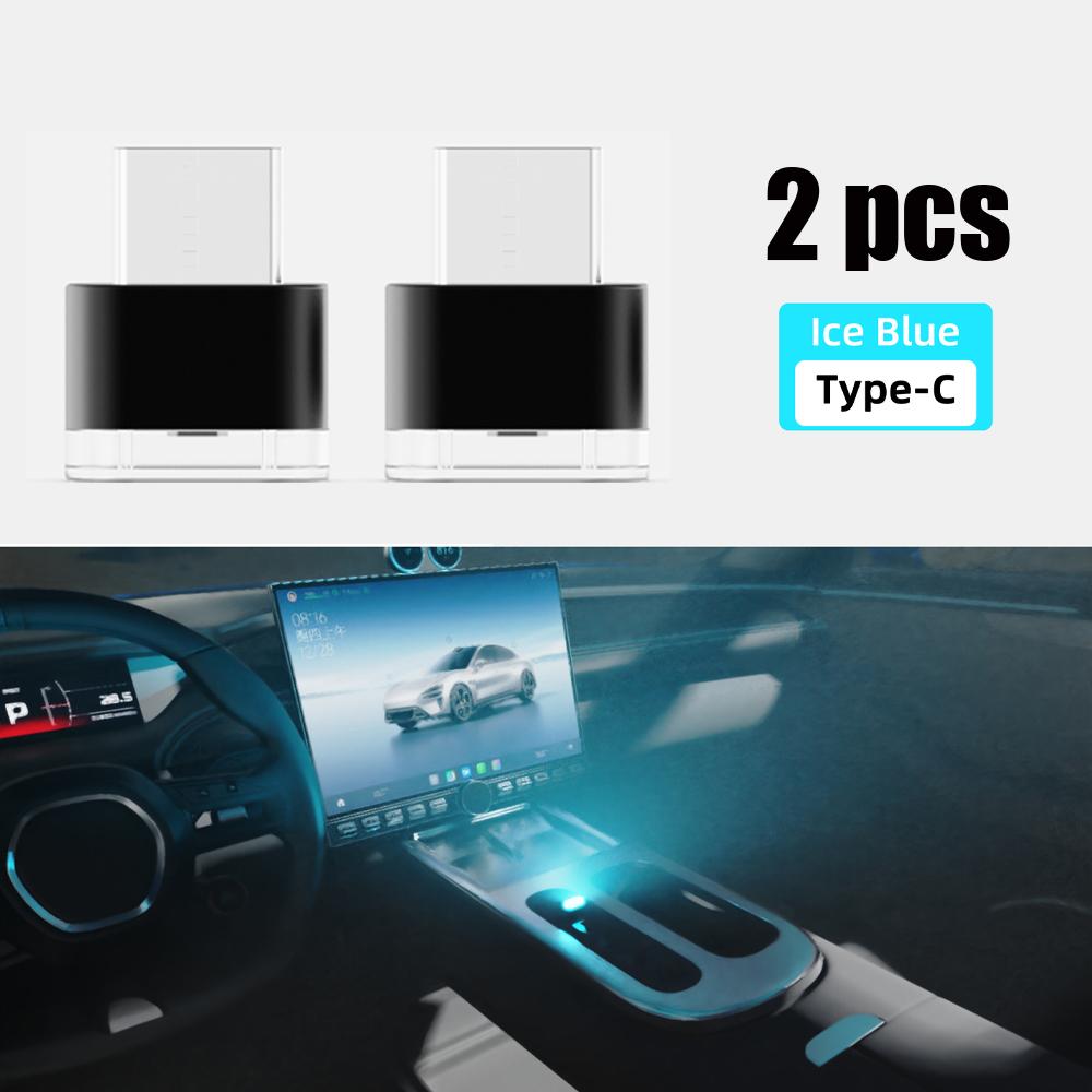 New Model Mini Type-c LED Ambient Light Portable Plug-and-Play Decorative Ambient Lights for Indoor Environment Lighting