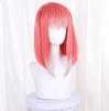 LAOBAO Nino Nakano Cosplay Pink and White Long Disguise Costume Accessory for School and Events Wig, Mesh, Twintails, Heat-Resistant, Wig, Parties,