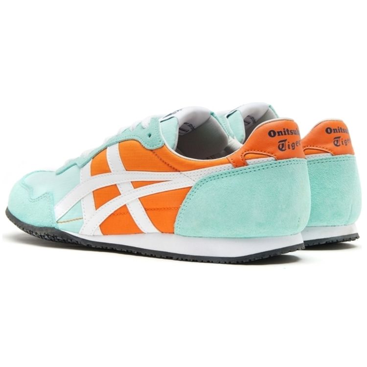 ONITSUKA TIGER Serrano Comfortable Trendy Shock Absorbing Slip Resistant Durable Low Top Casual Shoes Unisex Casual Shoes Mint-Green 1183B389-600