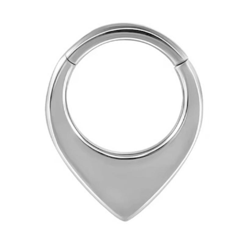 Easy To Wear Seamless Heart Nose Rings Piercing Nose Decors Comfortable Body Jewelry for Party and Daily Use
