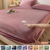 Super Soft Fleece Fitted Sheet - Twin Extra Long Size - Extra Plush Polar Fleece, No-Pilling - Deep Pocket - All Season Cozy Warmth