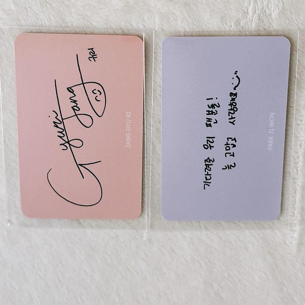 [USED] Fromis_9 FROM.9 Korean CD with Trading Card