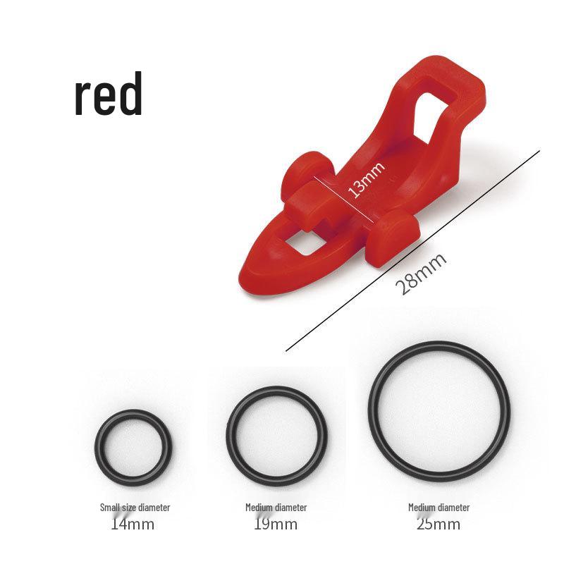 Ike Blade Lure Hook Hanger: Triple Hook Storage & Fixing Device for Fishing Tackle.