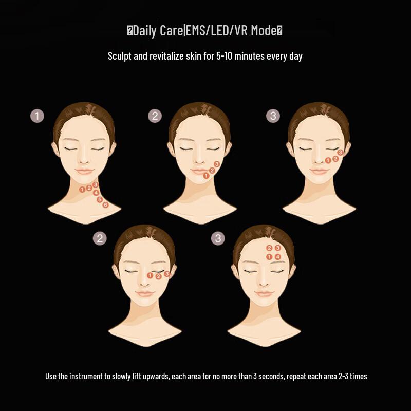 K·SKIN KD9907 RF & Microcurrent Facial Device CN plug (adapter included)