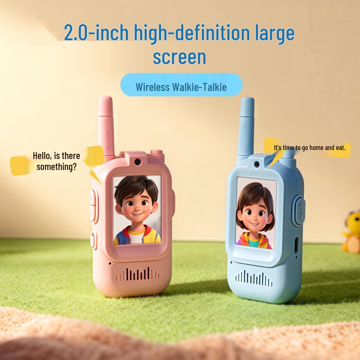 Children s Walkie-Talkie Toy with Lanyard - Popular Cross-Border Item