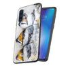 Trout Fish Fishing Case for Samsung Galaxy A03 A04s A20 A30 A20e A70 A70s A50 A40 A30s A50s A20s A10s A10 TPU Black Phone Cover