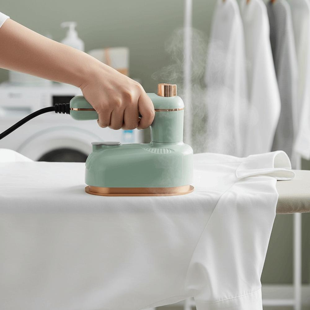 Dual Use Mini Ironing Machine Rotating Design Clothing Plate Iron Electric Iron  Home Use