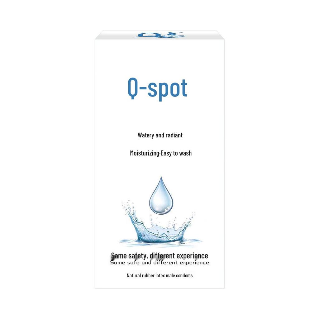 Q-point Надтонкі, Довготривалі, Гладкі та З крапками Презервативи 001