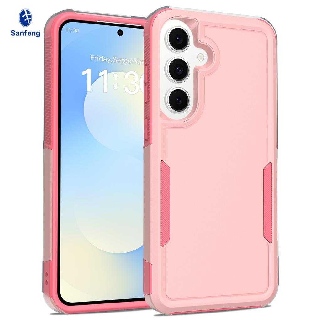 Suitable for s26FE mobile phone case Samsung s25plus two-in-one s24ultra anti-drop protective case wholesale