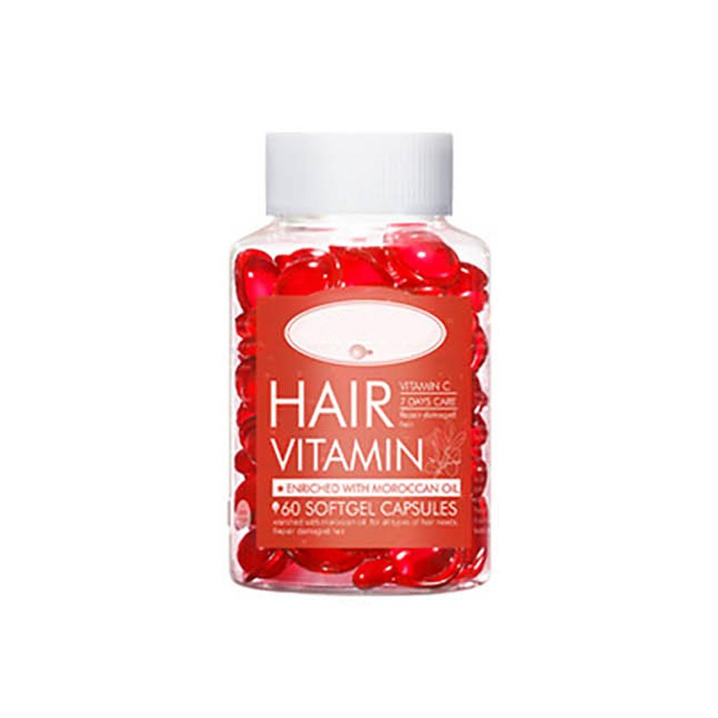 Capsule Hair Care Oil, Hair Is Smooth And Dangly, 60 Capsules Of Moisturizing Hair Care Oil 30ml