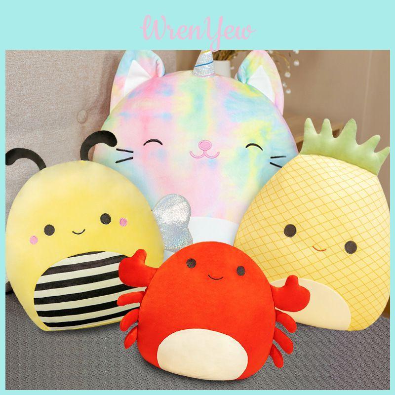 Cuddly Squishmallows Plush Toy Unicorn Dinosaur Soft Pillow Cushion Perfect For Gifts