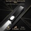 Mini COB Flashlight Pen Clip Design Work Light Portable Flat Light  Outdoor Lighting