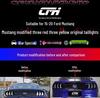 Ford Mustang 2015-2020 Modified Taillight Assembly with Five Mode Switch (3 Red, 3 Yellow)
