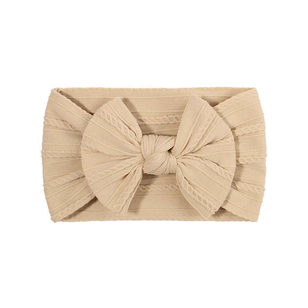 Baby Headband, Elastic Wide Brim Bow Children's Headband