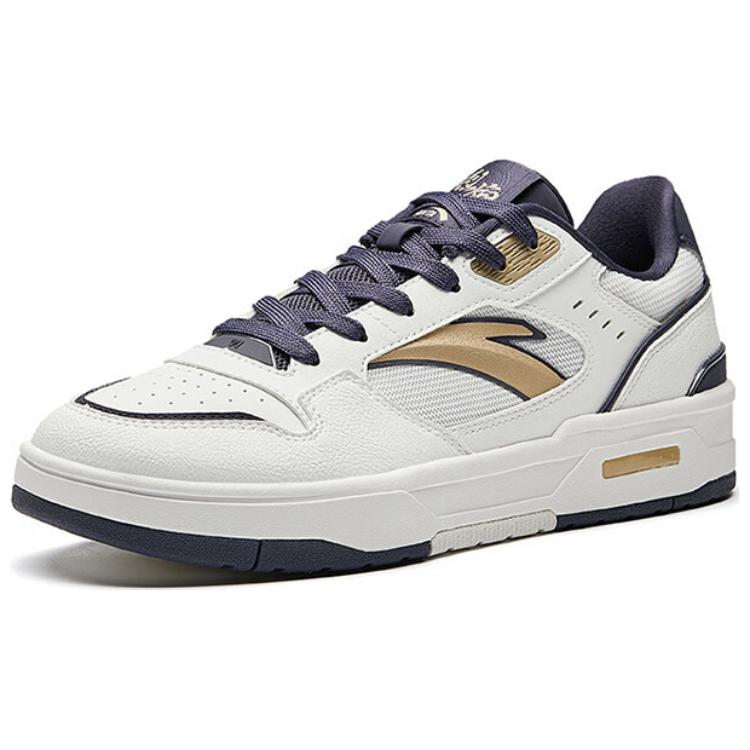 Anta Flame 1.0 Fashion Comfortable Non-Slip Wear-Resistant Low-Top Sneakers Men Sneakers White Platinum 112528091-3