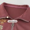 Past 2025 Autumn Sporty Lapel Two-Piece Set for Mothers