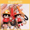 2024 One Piece Keychain Stylish Luffy Hoodie Keyring For Fans And Collectors