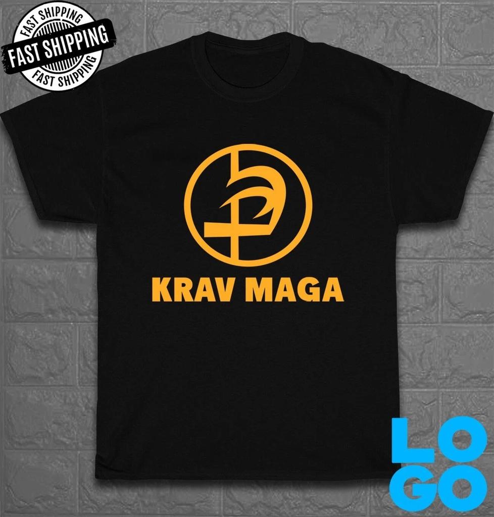 New Krav Maga Logo Men's Funny T-Shirt Made In USA Size S To 5XL