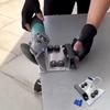 45° Tile Angle Grinder Stand,Universal Cutting Ceramic Chamfering Tool for Angle Grinders,Sturdy Stainless Steel Chamfer Tools