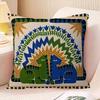 Ancient Egypt Tiger Leopard Maple Design Cushion Cover Happy Autumn Harvest decor Holiday Decorati Pillow Cover