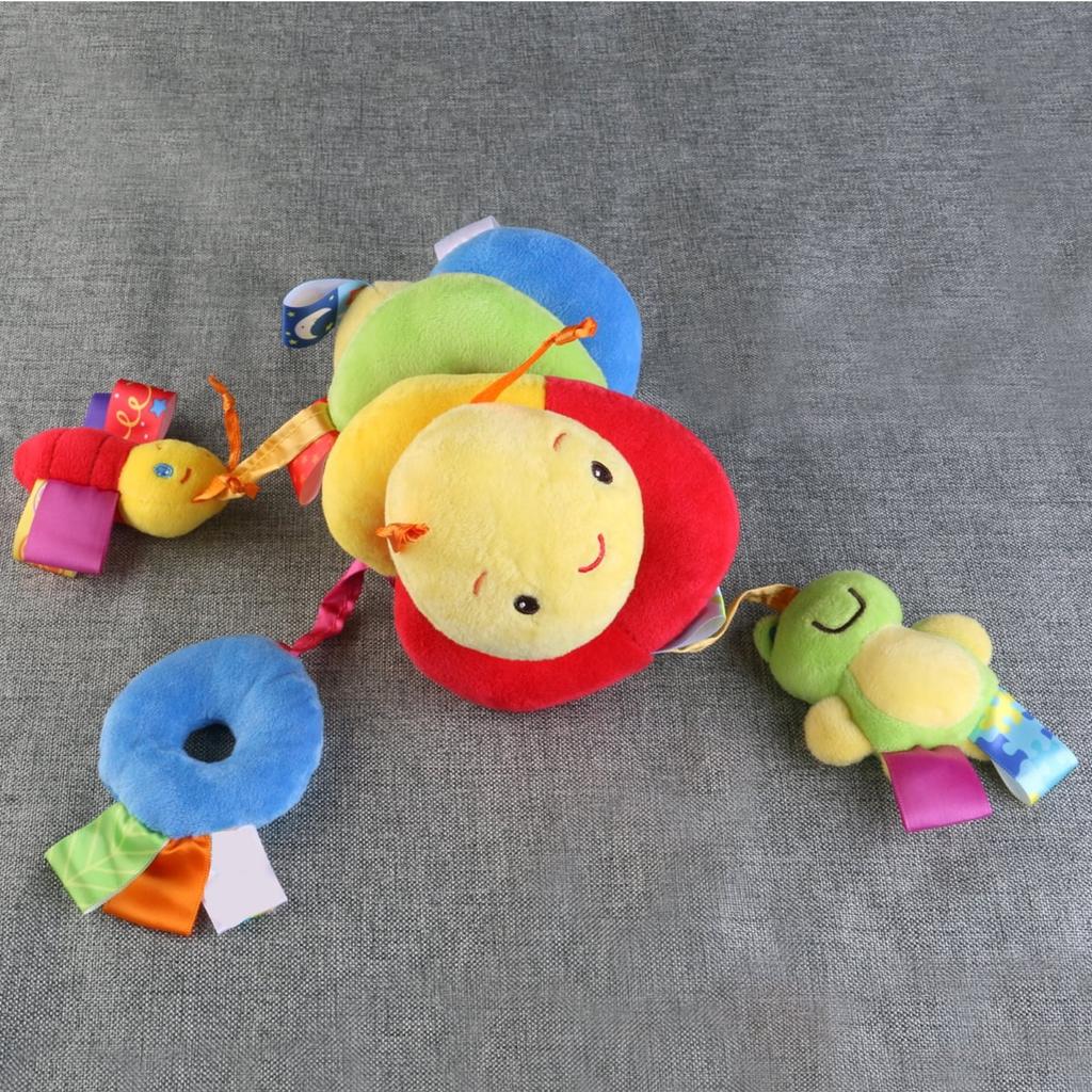 Baby Stroller Hanging Color Label Bed Around Plush Toys, Stroller And Car Seat Toys