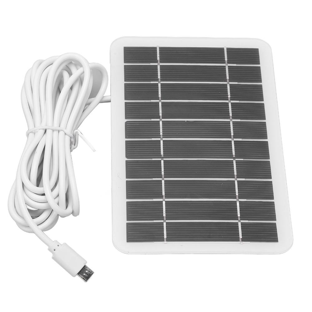 2W 5V USB Solar Charger Polysilicon Solar Panel Kit Durable Mini Solar Panel Low Power Appliances