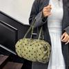 Faltbare Faltbare Aufbewahrungstasche Große Kapazität Bowlingtasche Modische Nylon Handtasche Damen