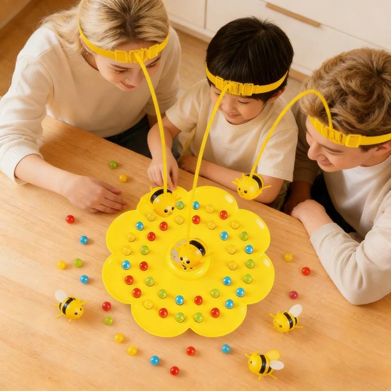 Dětské malé magnetické hračky s včelkami, rybářské hračky, interakce rodič-dítě, muži a ženy, vzdělávací hračky, stolní hry