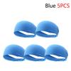Elastic Sports Headbands Sweat Absorption Headdress Quick Dry Fitness Headband Anti-slip Breathable Sweatbands for Yoga Runnin