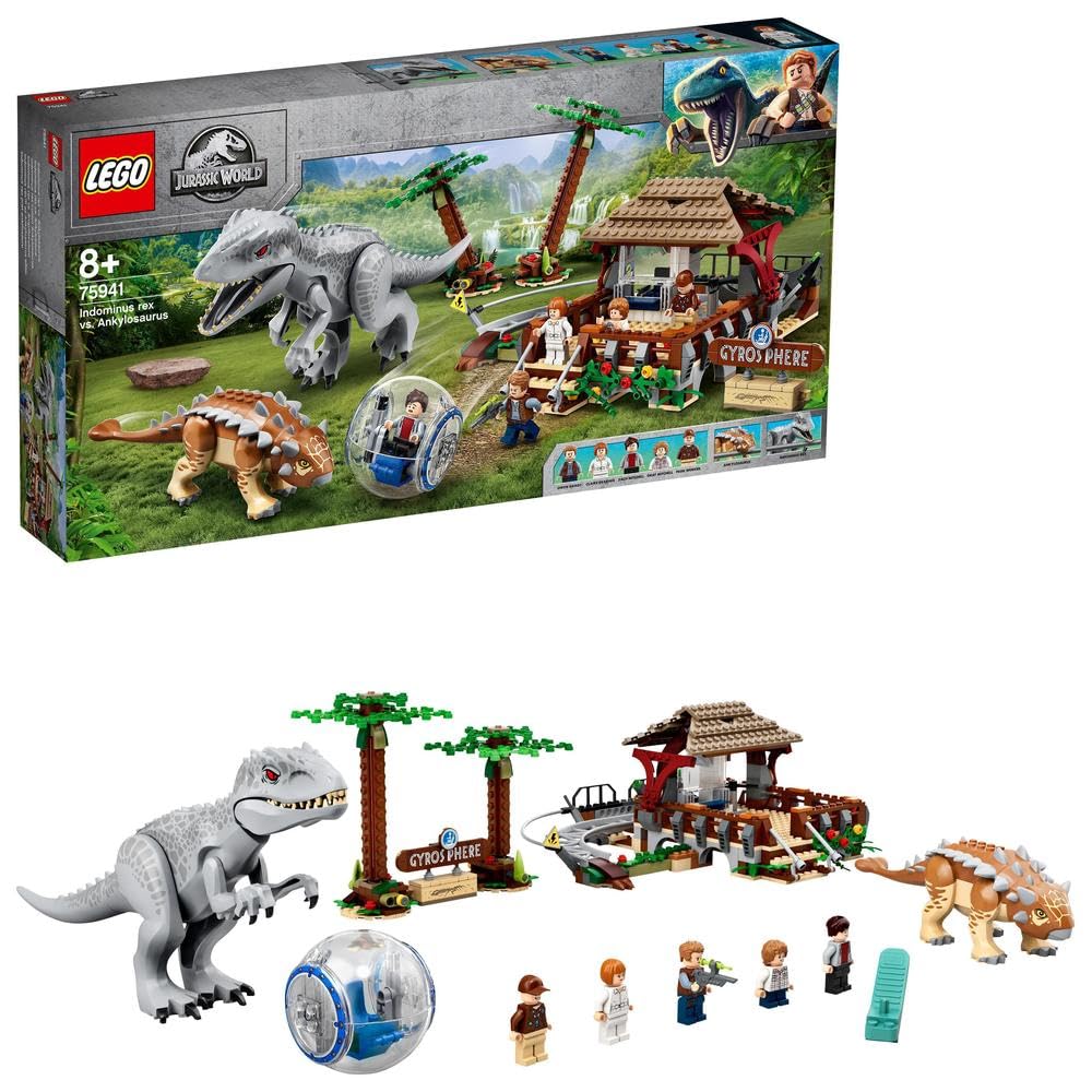 LEGO Jurský svět Indominus Rex vs. Ankylosaurus 75941