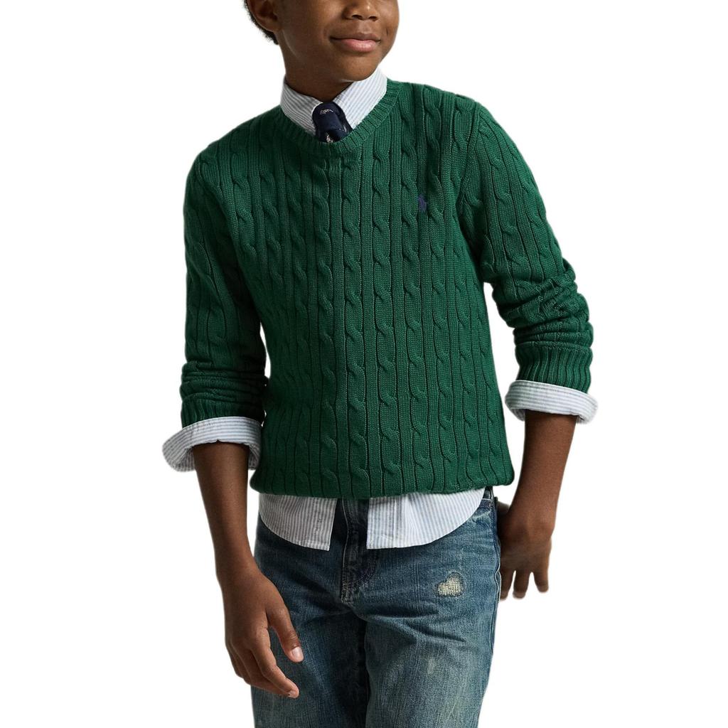 Polo Ralph Lauren Sweater FW25 Cable Knit Cotton Kids Kids Sweater 323702674-079