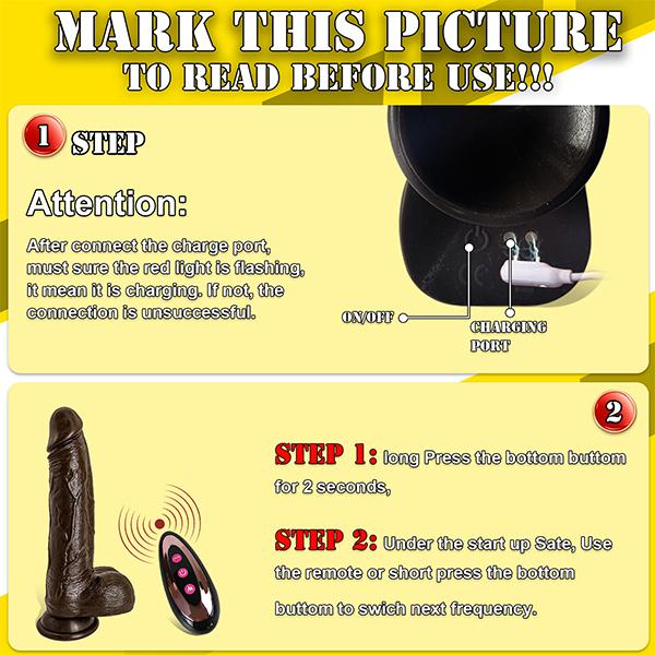 Heating Thrusting Realistic Dildo Vibrator Wireless Remote Layer Silicone Super Big Penis Dildos Sex Toys For Women
