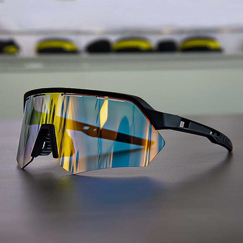 Lunettes de sport à changement de couleur pour la randonnée et l'alpinisme, le cyclisme en extérieur, lunettes de soleil coupe-vent, anti-poussière et anti-éblouissement pour hommes et femmes