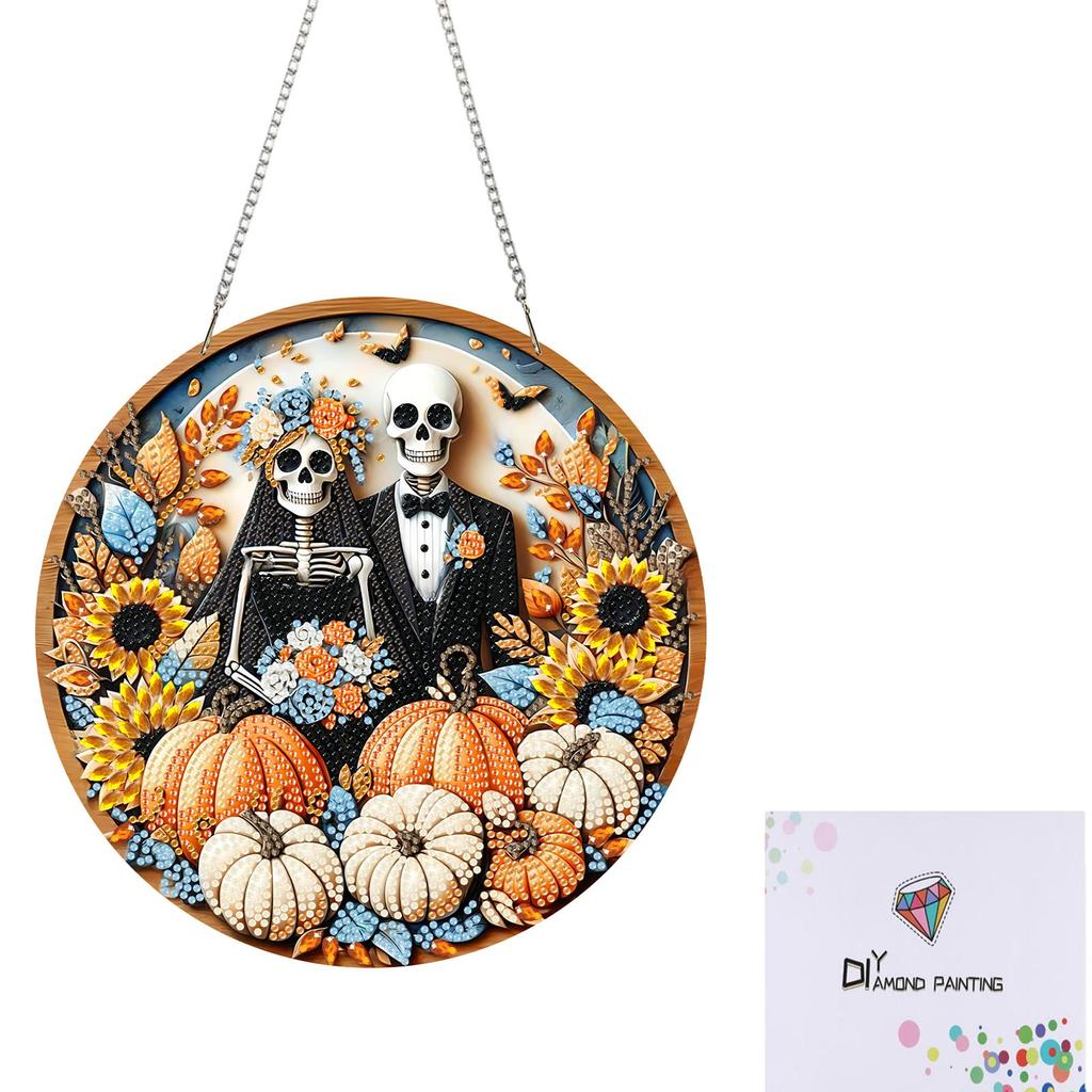 DIY 2D Flache Acryl Speziell Geformte Hängende Diamantkunst-Kits Diamantmalerei-Kits für Heimdekoration und Geschenk