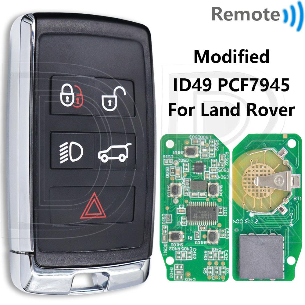 Great ID49 Chip 315/433MHz KOBJTF10A Smart Car Remote Key For Land Rover Range Rover Sport Evoque Discovery 4 Freelander Jaguar