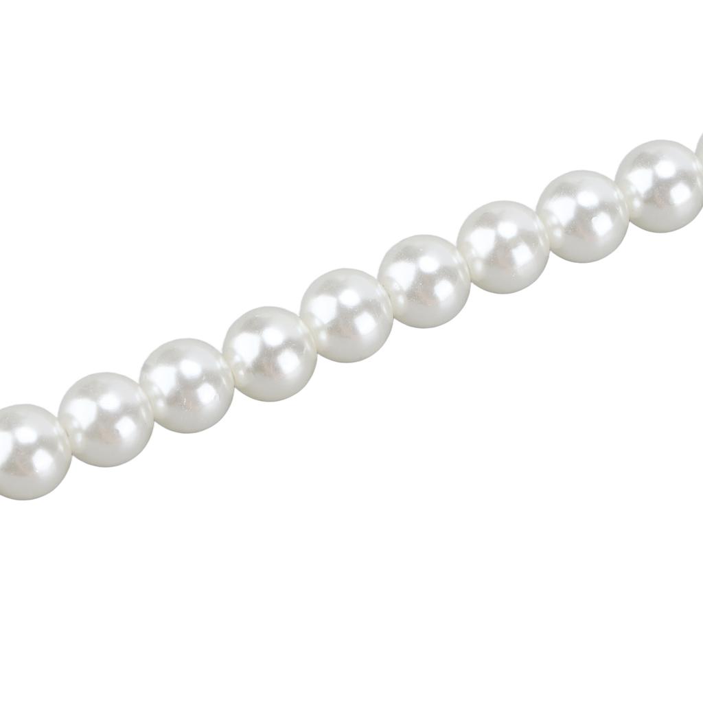 2Pcs Imitation Pearl Chains Purse Handle Strap Handbag Decoration Replacement Accessories for Women