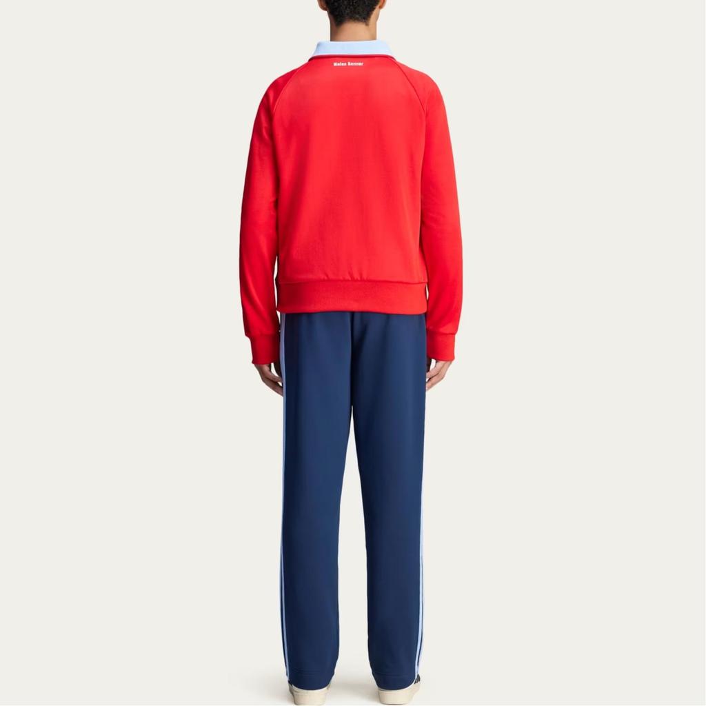 adidas X Wales Bonner Nylon Crew Better Scarlet Heren Tops Rood JE5994