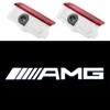CEJ1 2025 Hot For Benz 2pcs Car Door Welcome Light Logo Emblem For Mercedes Benz A C E GLC GLA GLE GLB Class W177 W205 W212 W213 X253