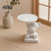 Polar Bear Tray 3D Printed Storage Tray Cute Animal Ring Holder