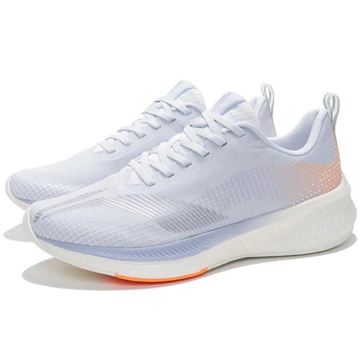 Li Ning Red Hare 5 Pro Cushioning Slip Resistant Low top Running Shoes Men's Light Frost Blue ARMS003-4