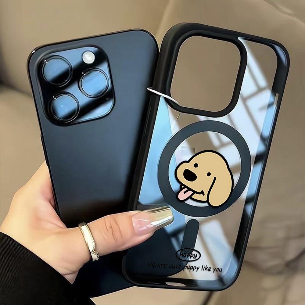 Magnetic Phone Case for iPhone  11 12 17 14 15 Pro Max 15 14 16 Pro13 14 15 16 Shockproof Case Mag-Safe Magnetic Ring Back Cover