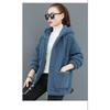 Plus Size Women's New Lamb Cashmere Coat Loose Sweatshirt