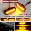2Pcs LED Side Marker Light Turn Signal Lamps for Nissan Skyline R34 Almera N15 N16 Pulsar Maxima QX Sunny G10 Primera P11 P12