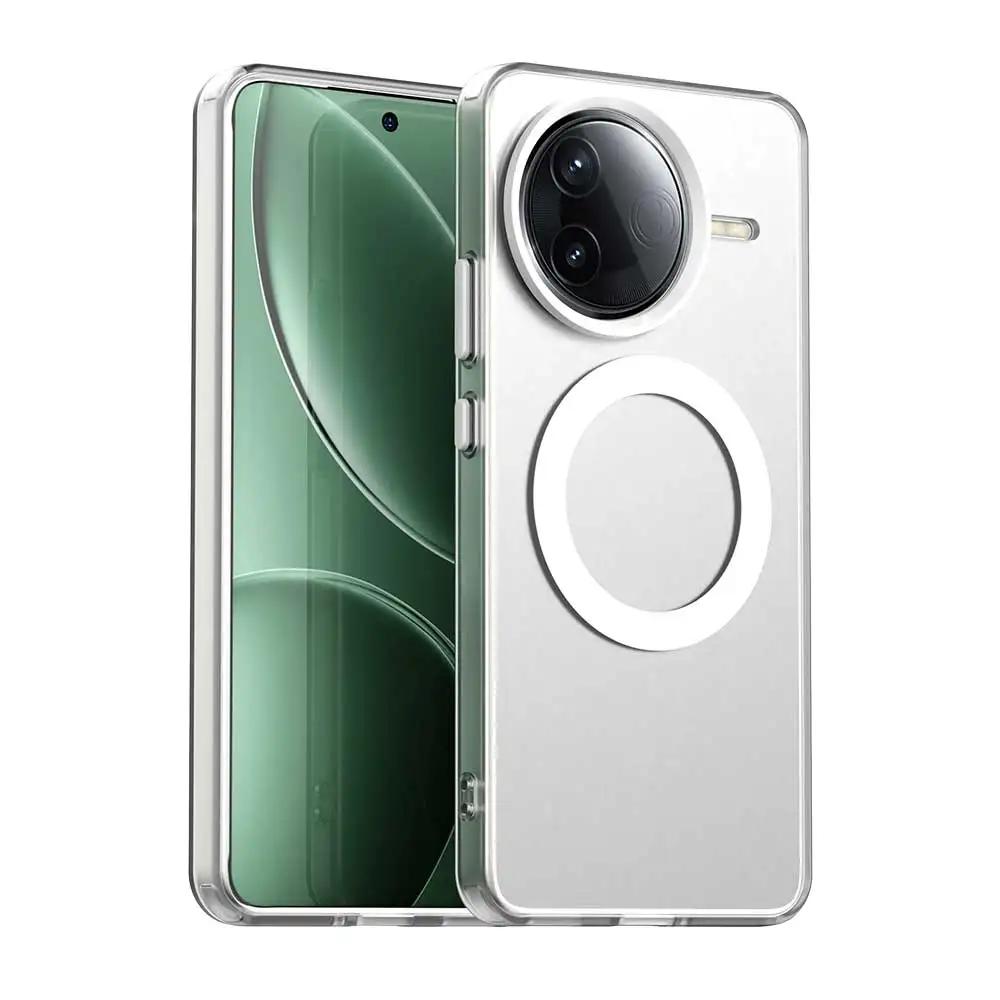 Case For POCO F7 Ultra for Magsafe Magnetic Wireless Charging Translucent Cover for POCO F7 Pro F7ultra Candy Bumper Matte Shockproof Magsafing Case