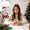 3D Christmas Glass Cup Holiday Coffee Mug for Tea and Hot