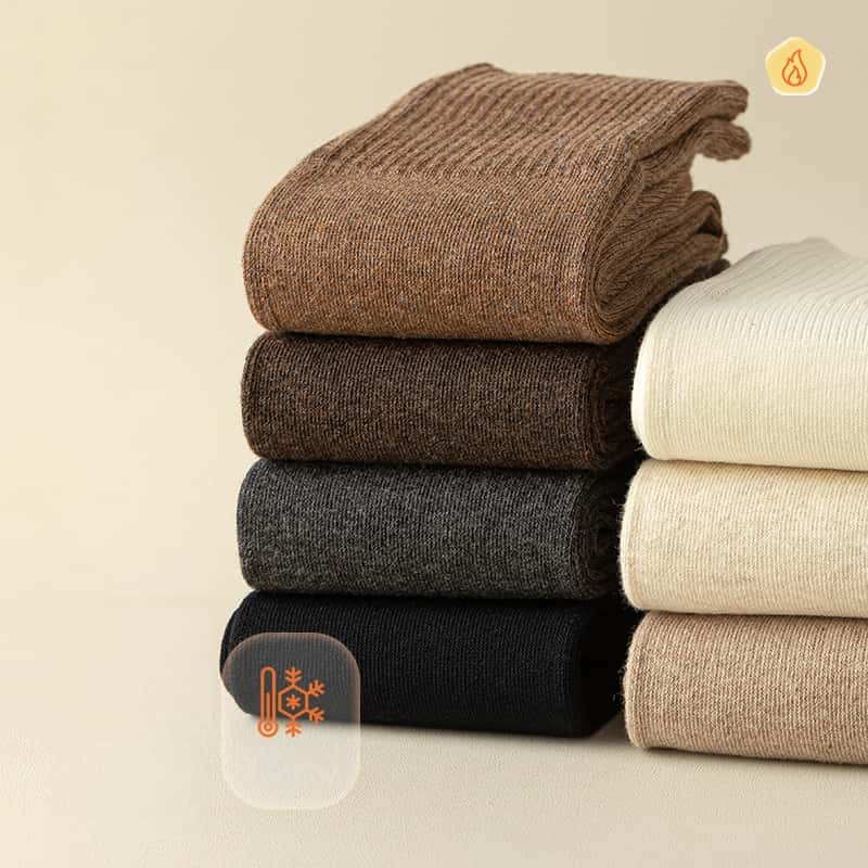 Lolita Girls Loose Leg Warmers Thigh High Black Stockings Over Knee Warm Thick Long Boot Socks for Women Autumn Winter Fashion