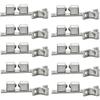 New Double Roller Door Lock Hot Sale Latch 50*14.5mm Cabinet Door Closet Catch Tension Double Ball Practical Stainless Steel