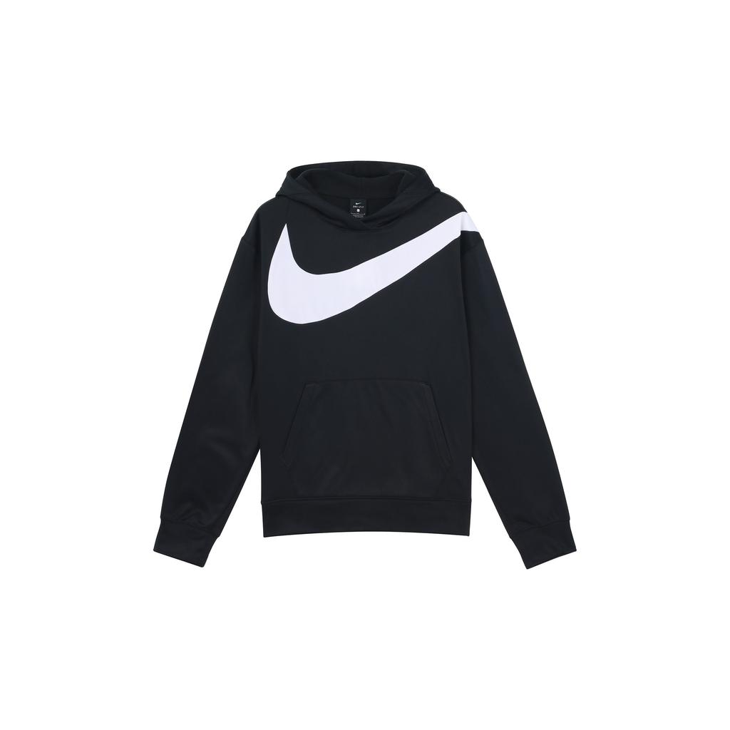 Nike Logo Print Hoodie Men Tops Black DM0993-010
