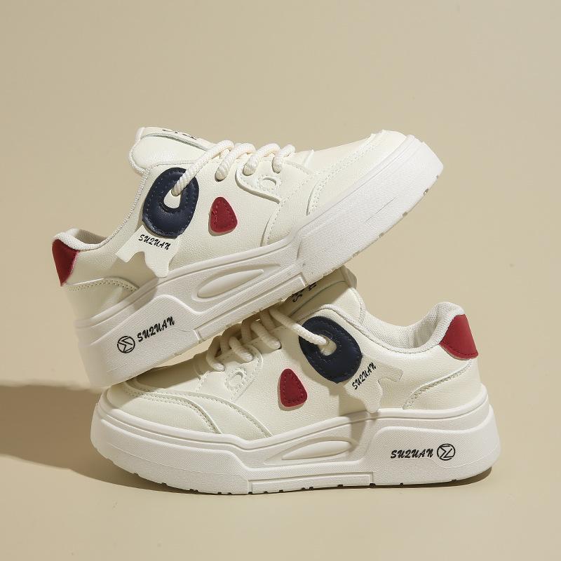 2025 Little White Shoes Children's Summer New Korean Version Ins Female Students Leisure Sports Versatile Board Shoes Street Shot K2701